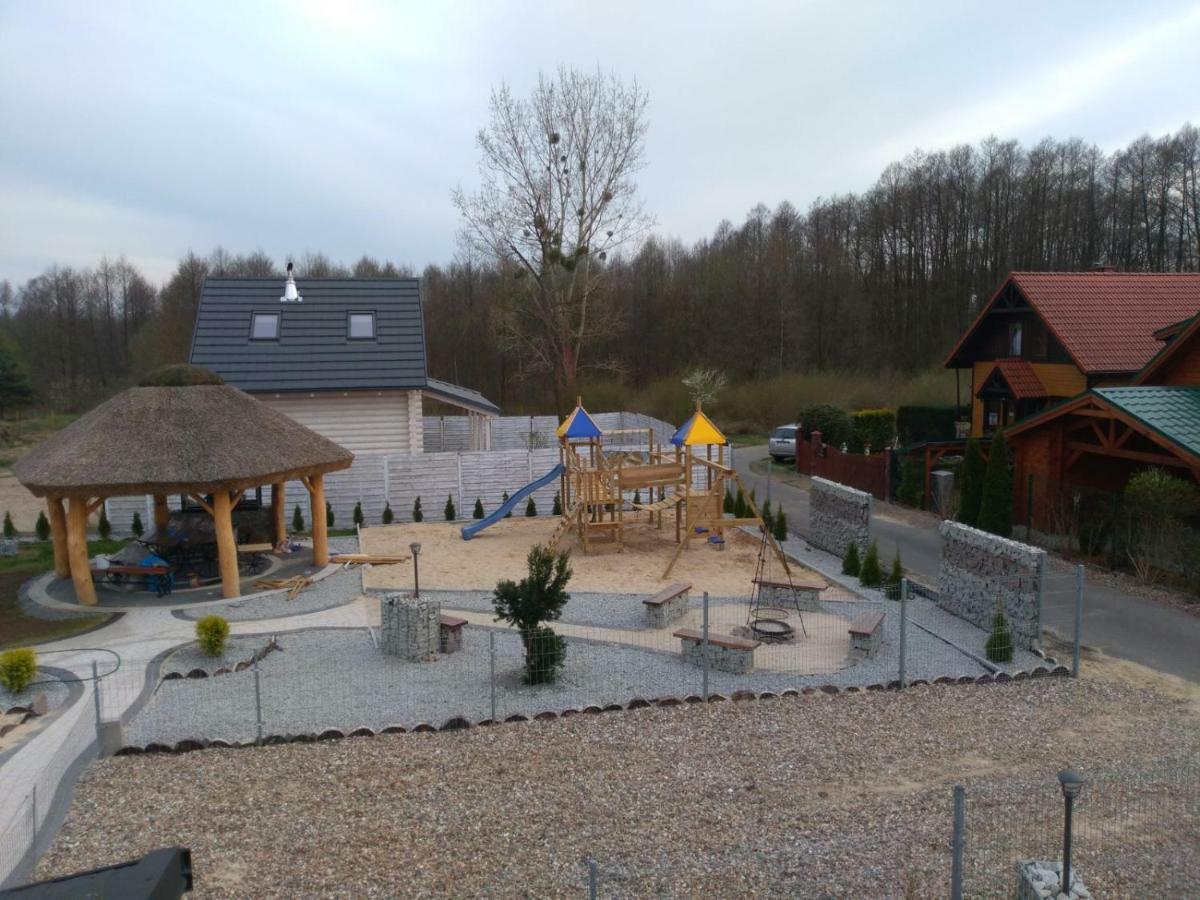 Bacówki nad jeziorem Goszcza Lubrza  Exterior foto