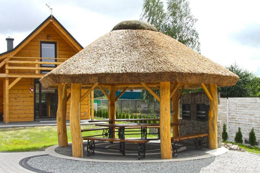 Bacówki nad jeziorem Goszcza Lubrza  Exterior foto