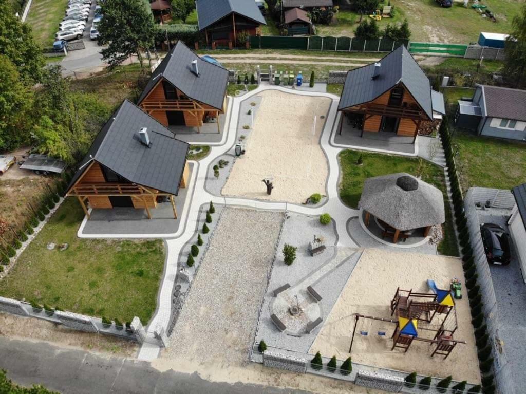Bacówki nad jeziorem Goszcza Lubrza  Exterior foto